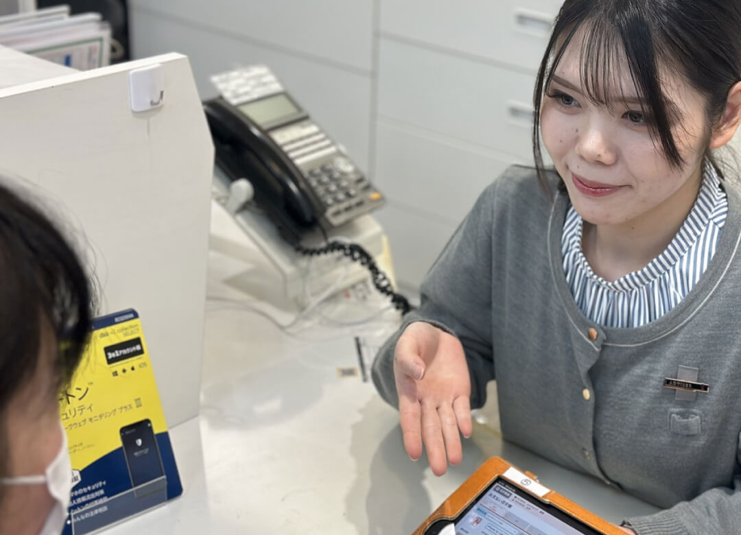 もちろんお客様のライフスタイルに合ったご提案ができるのも橋度先輩の魅力です。